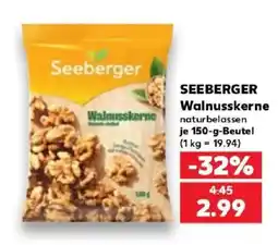Kaufland SEEBERGER Walnusskerne Angebot
