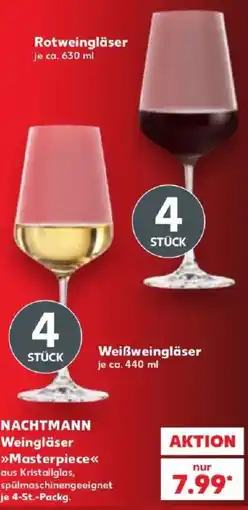 Kaufland NACHTMANN Weingläser »Masterpiece« Angebot