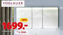 Segmüller VOGLAUER Spiegelschrank Angebot