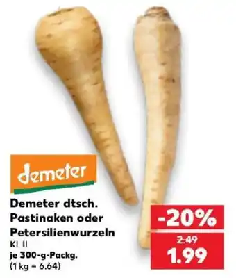 Demeter dtsch. Pastinaken oder Petersilienwurzeln