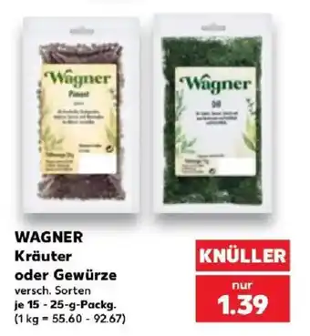 WAGNER Kräuter oder Gewürze