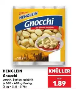 Kaufland HENGLEIN Gnocchi Angebot