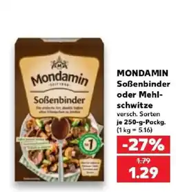Kaufland Mondamin Soßenbinder Angebot