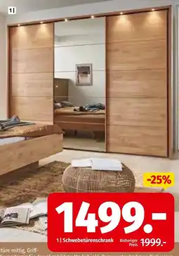Segmüller Schwebetürenschrank Angebot