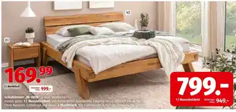 Schlafzimmer „BE-0850“ in Ausf. Wildeiche