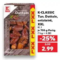 Kaufland K-CLASSIC Tun. Datteln Angebot