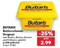 Kaufland Butaris Butterschmalz Original Angebot