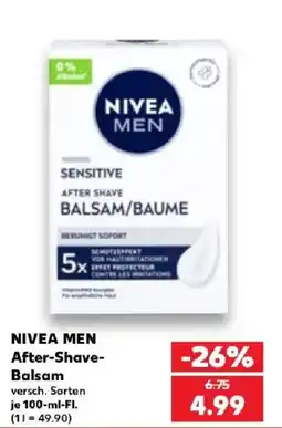Kaufland NIVEA MEN After-Shave-Balsam Angebot