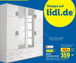 Lidl RAUCH Drehtürenschrank Angebot