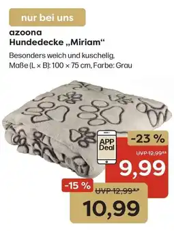 Zoo & Co azoona Hundedecke „Miriam“ Angebot