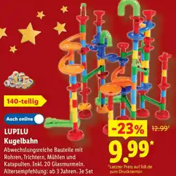 Lidl LUPILU Kugelbahn Angebot