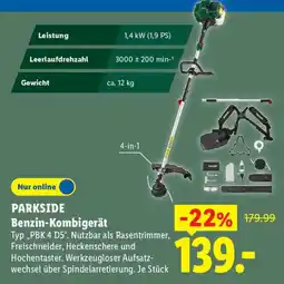 Lidl PARKSIDE Benzin-Kombigerät Angebot