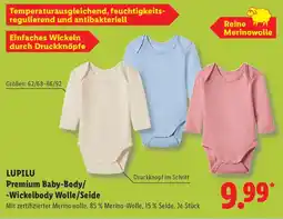Lidl LUPILU Premium Baby-Body/-Wickelbody Wolle/Seide Angebot