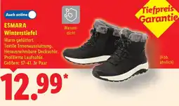 Lidl ESMARA Winterstiefel Angebot