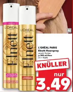 Kaufland L'ORÉAL PARIS Elnett Haarspray Angebot