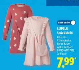 Lidl LUPILU Strickkleid Angebot
