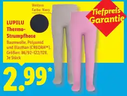 Lidl LUPILU Thermo-Strumpfhose Angebot