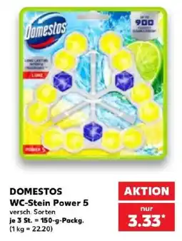 Kaufland DOMESTOS WC-Stein Power 5 Angebot