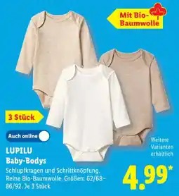 Lidl LUPILU Baby-Bodys Angebot