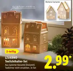 Lidl LIVARNO Teelichthalter-Set Angebot