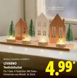 Lidl LIVARNO Teelichthalter Angebot