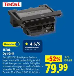 Lidl TEFAL OptiGrill Angebot