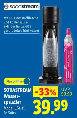 Lidl SODASTREAM Wasser-sprudler Angebot