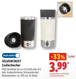 Lidl SILVERCREST Isolierbecher Angebot