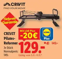 Lidl CRIVIT Pilates-Reformer Angebot