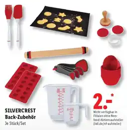 Lidl SILVERCREST Back-Zubehör Angebot