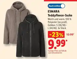 Lidl ESMARA Teddyfleece-Jacke Angebot
