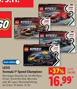 Lidl LEGO Formula 1® Speed Champions Angebot