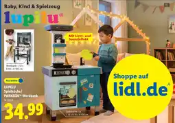 Lidl LUPILU Spielküche/PARKSIDE®-Werkbank Angebot