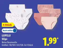 Lidl LUPILU Slips Angebot