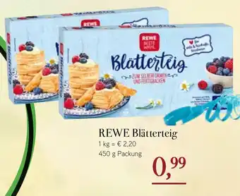 Dornseifer REWE Blatterteig 450g Angebot