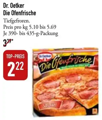 Galeria Markthalle Dr. Oetker Die Ofenfrische 390-435g Angebot