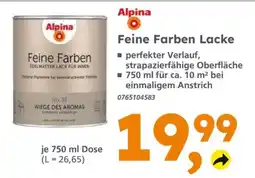 Globus Baumarkt Alpina Feine Farben Lacke Angebot