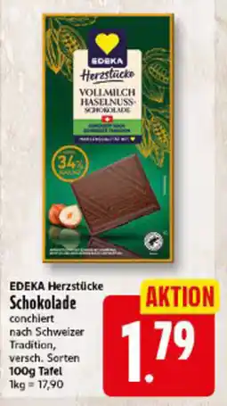 Elli Markt EDEKA Herzstücke Schokolade Angebot
