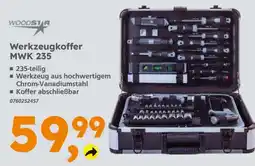 Globus Baumarkt WOODSTAR Werkzeugkoffer MWK 235 Angebot