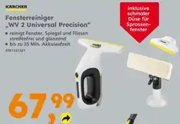 Globus Baumarkt KÄRCHER Fensterreiniger „WV 2 Universal Precision“ Angebot