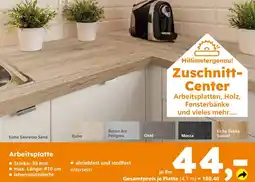 Globus Baumarkt Arbeitsplatte Angebot