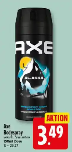 Elli Markt Axe Bodyspray Angebot