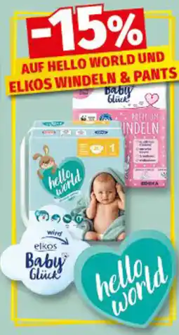 Elli Markt Hello World Windeln & Pants Angebot