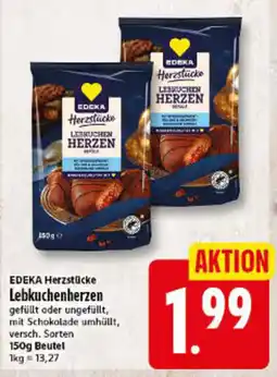 Elli Markt EDEKA Herzstücke Lebkuchenherzen Angebot