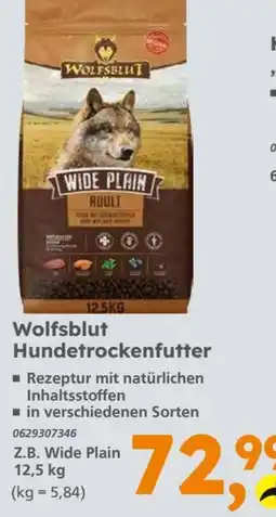 Globus Baumarkt Wolfsblut Hundetrockenfutter Angebot