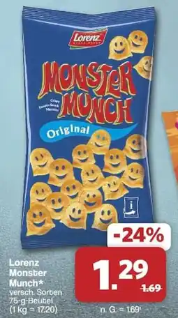 Famila Nord West Lorenz Monster Munch Original Angebot