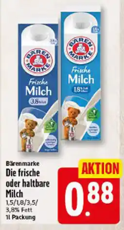 Elli Markt Bärenmarke Frische Milch Angebot