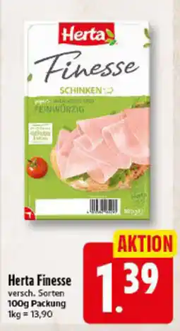 Elli Markt Herta Finesse Schinken Angebot
