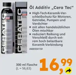 Globus Baumarkt Öl Additiv "Cera Tec" Angebot