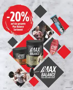 EDEKA Wucherpfennig Max Balance Sortiment Angebot